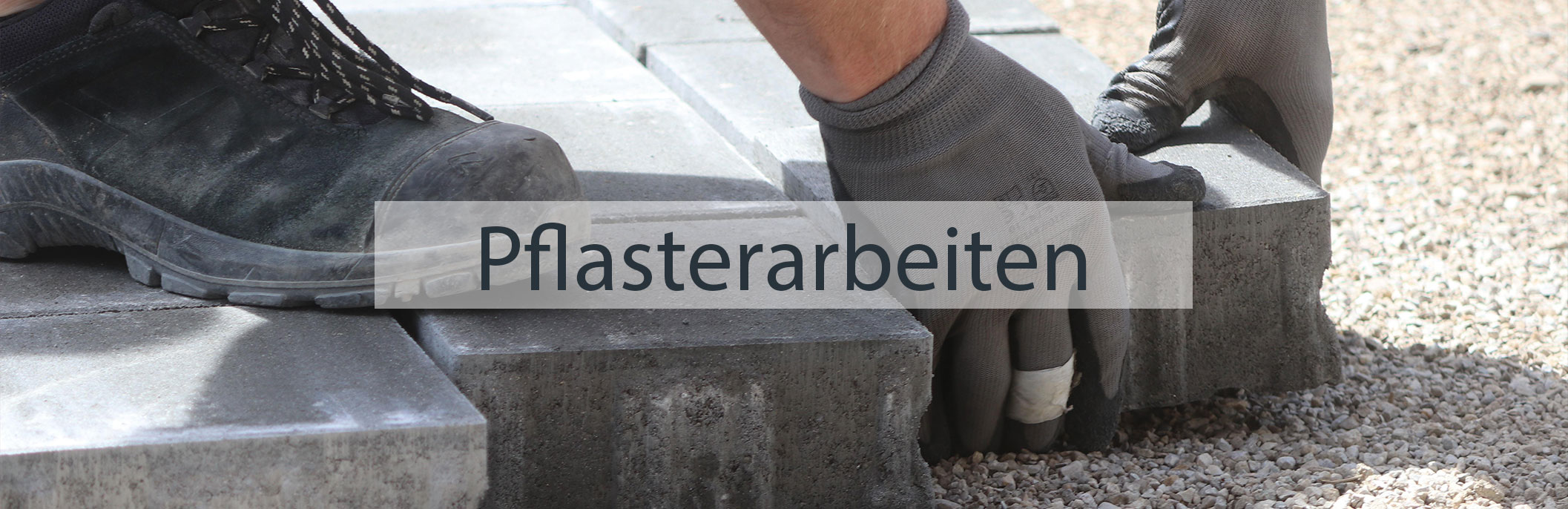 Pflasterarbeiten